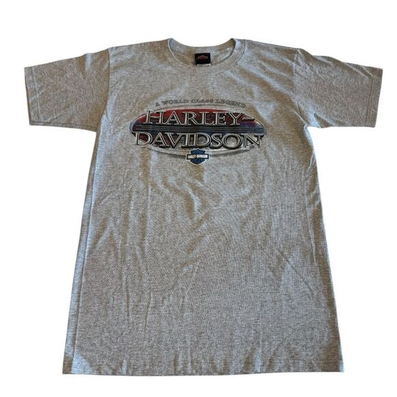 HCS Harley-Davidson Gray Men’s T-Shirt Zoetermeer, Holland Medium - Picture 4 of 9